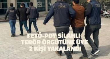 Denizli’de FETÖ-PDY silahlı terör örgütüne üye 2 kişi yakalandı
