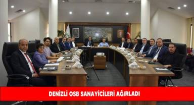 Denizli OSB sanayicileri ağırladı