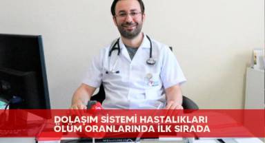 Dolaşım sistemi hastalıkları ölüm oranlarında ilk sırada