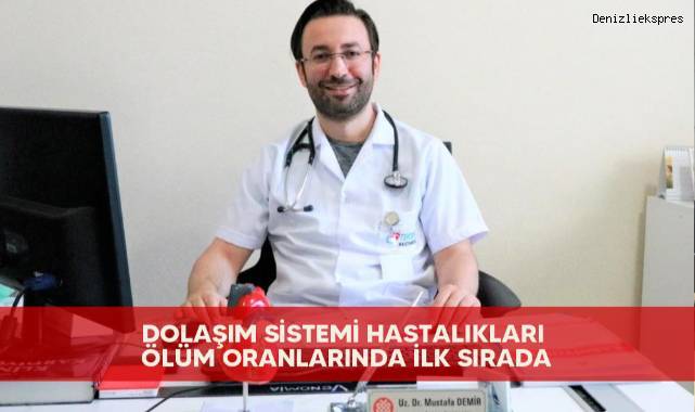 Dolaşım sistemi hastalıkları ölüm oranlarında ilk sırada