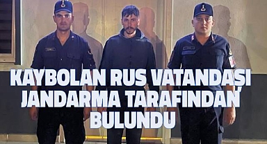 Domuzlardan kaçarken kaybolan Rus vatandaşı ormanda Jandarma tarafından
