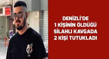 Eğlence mekanında 1 kişinin öldüğü silahlı kavgada 2 kişi tutuklandı