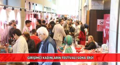 Girişimci kadınların festivali sona erdi