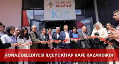 Honaz Belediyesi Kitap Kafe Açılışını yaptı