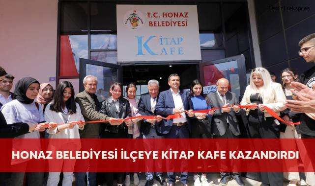 Honaz Belediyesi Kitap Kafe Açılışını yaptı