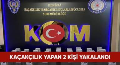 Kaçakçılık yapan 2 şüpheli yakalandı