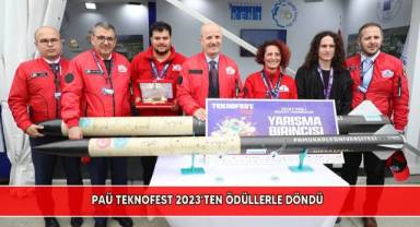 PAÜ, TEKNOFEST 2023’ten ödüllerle döndü
