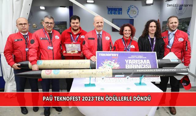 PAÜ, TEKNOFEST 2023’ten ödüllerle döndü