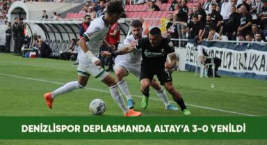 Spor Toto 1. Lig: Altay: 3 - Denizlispor: 0