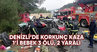 Tır çarptığı otomobili metrelerce sürükledi: 3 ölü, 2 yaralı