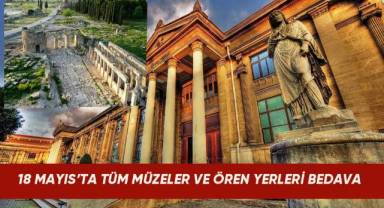 Tüm müzeler ve ören yerleri bedava