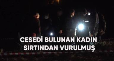 Üzüm bağında cesedi bulunan kadın sırtından av tüfeğiyle vurulmuş