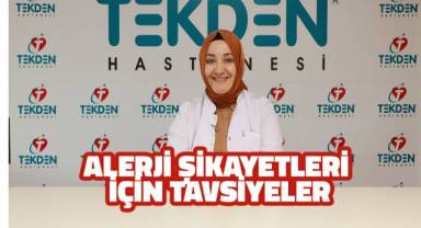 Alerji şikayetleri için tavsiyeler