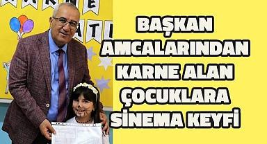 Başkan Arslan Karne Alan Öğrencilere Sinema Keyfi Yaşatacak!