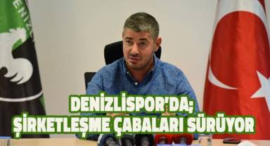 Başkan Uz; iş dünyamızdan, Denizlispor için destek bekliyoruz.