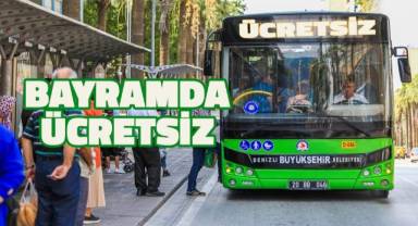 Bayramda Büyükşehir otobüsleri ücretsiz