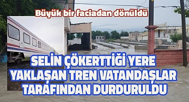 Büyük bir faciadan dönüldü