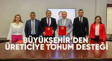 Büyükşehir’den 1.330 üreticiye 133 ton Macar fiği tohumu desteği 