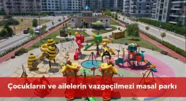 Çocukların ve ailelerin vazgeçilmezi masal parkı