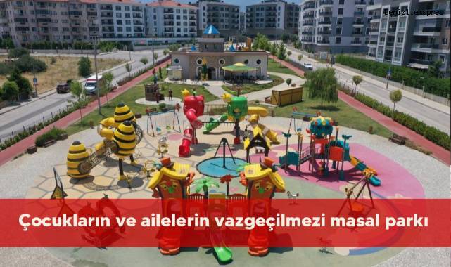 Çocukların ve ailelerin vazgeçilmezi masal parkı