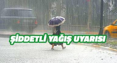 Denizli’ye şiddetli yağış uyarısı
