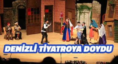Denizlililer, Tiyatro Festivali’ne akın etti