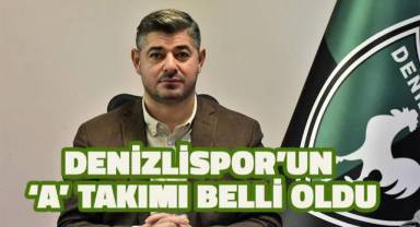 Denizlispor'da görev dağılımı belli oldu