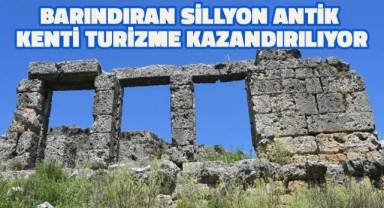 En eski mescitlerden olan Barındıran Sillyon Antik Kenti turizme kazandırılıyor
