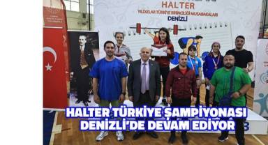 Halter Türkiye Şampiyonası Denizli’de devam ediyor