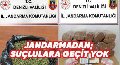 Jandarmadan suçlulara geçit yok