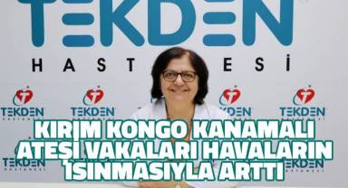 Kırım Kongo Kanamalı Ateşi vakaları havaların ısınmasıyla arttı