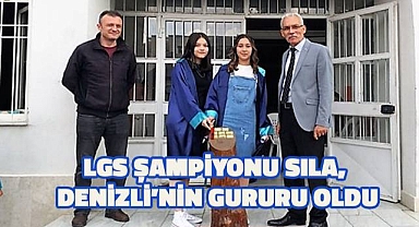 LGS şampiyonu Sılan, Denizli'nin gururu oldu