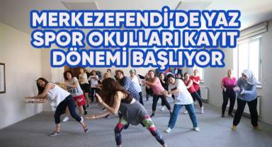 Merkezefendi'de yaz spor okulları kayıt dönemi başlıyor