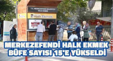 Merkezefendi Halk Ekmek Sayısı 15'e Yükseldi