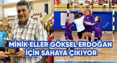Minik eller bu kez yüzlerce çocuğu spora kazandıran öğretmen için sahaya çıkacak