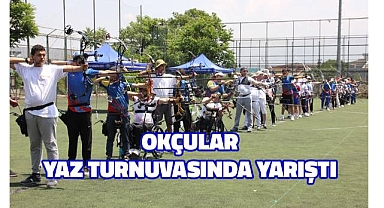 Okçular yaz turnuvasında yarıştı