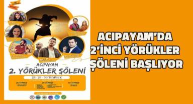 Acıpayam’da 2. Yörükler Şöleni başlıyor