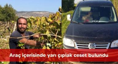 Araç içerisinde yarı çıplak ceset bulundu