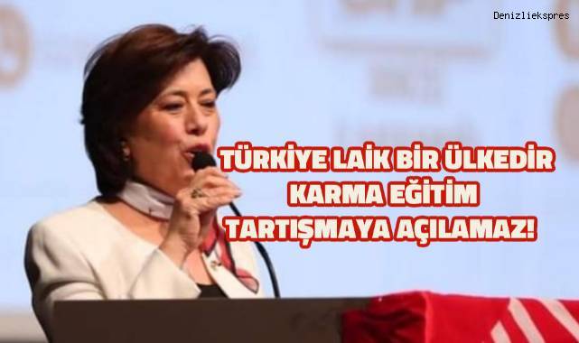 Ayşen Kocabay; Türkiye laik bir ülkedir, karma eğitim tartışmaya açılamaz
