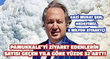 Beyaz Cennet’e ziyaretçi sayısı geçen yıla göre yüzde 32 attı