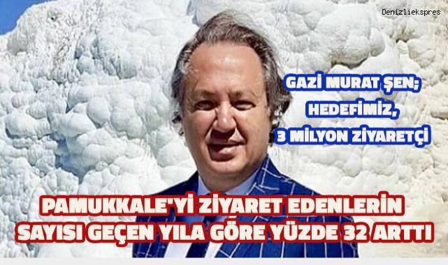 Beyaz Cennet’e ziyaretçi sayısı geçen yıla göre yüzde 32 attı