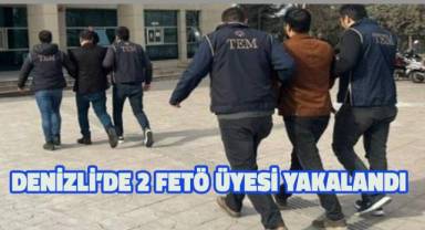 Denizli'de 2 FETÖ üyesi yakalandı