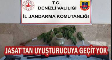 Denizli Jasat'tan uyuşturucuya geçit yok