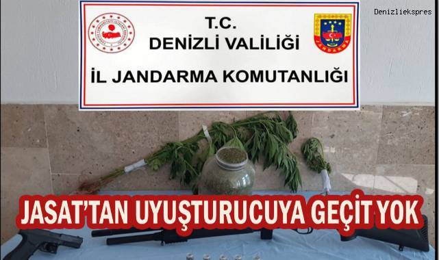 Denizli Jasat'tan uyuşturucuya geçit yok