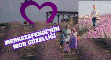 MERKEZEFENDİ’NİN MOR GÜZELLİĞİ, LAVANTA BAHÇESİ