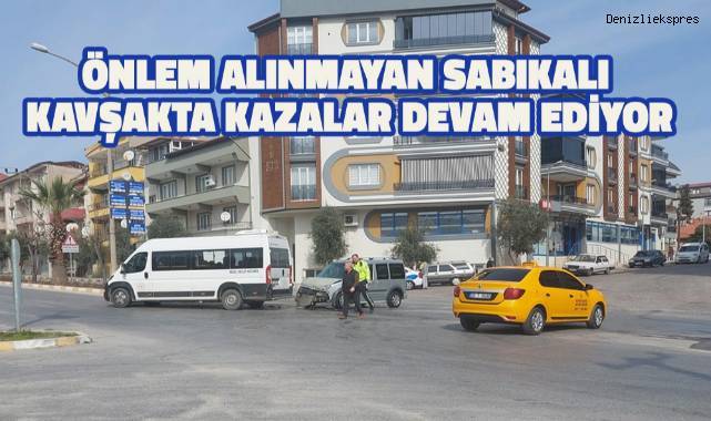 Önlem alınmayan sabıkalı kavşakta kazalar devam ediyor