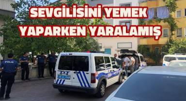 Sevgilisini yemek yaparken yaralamış