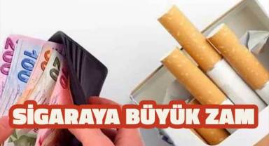 Sigaraya büyük zam