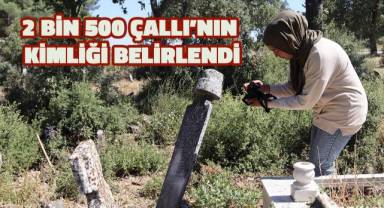 43 mezarlıkta Osmanlı dönemine ait mezar taşları incelendi