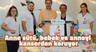 Anne sütü, bebek ve anneyi kanserden koruyor